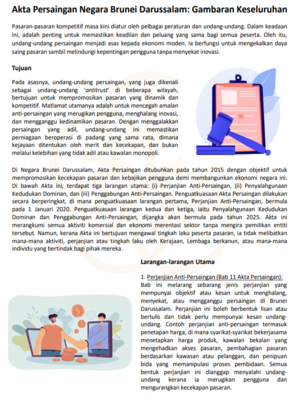 Gambaran Keseluruhan